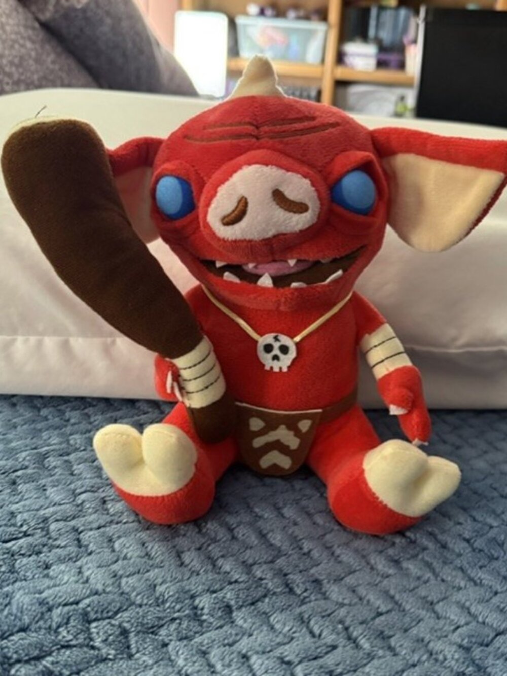 Nintendo Legend of Zelda Breath of the Wild Bokoblin Plush 8" Gaming Toy